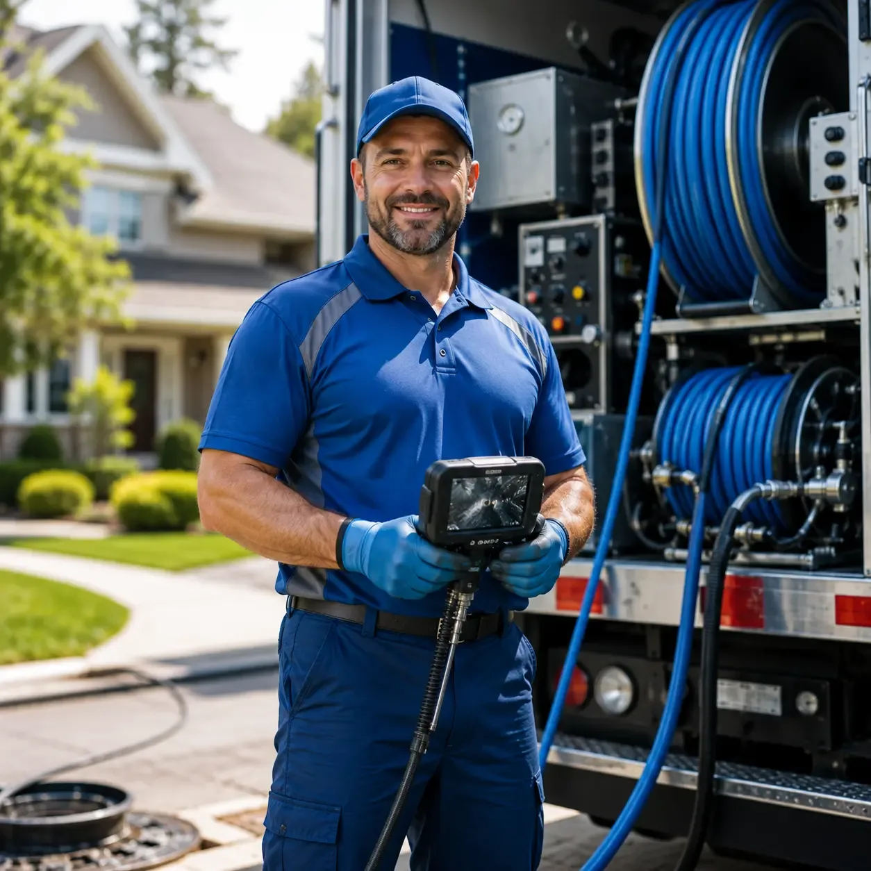 Local outdoor drain cleaning specialists in Roseville, OH